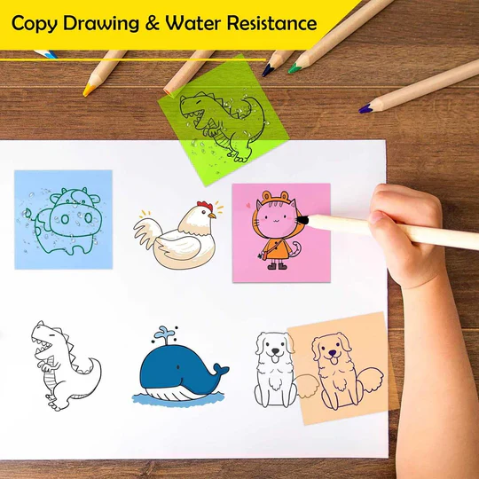 Transparent Sticky Note Pads 100 pcs - Image 3