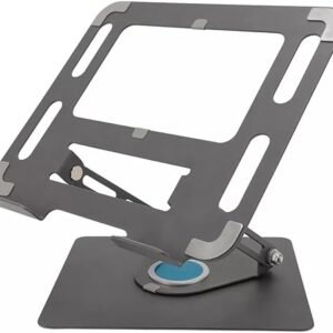 Adjustable Laptop Stand with 360° Rotating Base