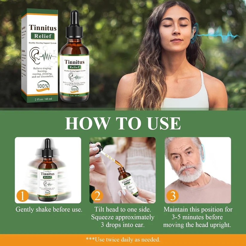 Tinnitus Relief Drops (کان کےتمام مسائل کےلیے) - Image 5